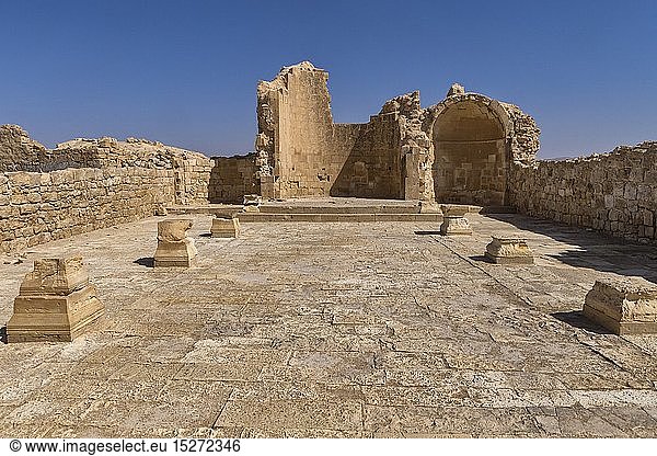 geography / travel  Israel  Church ruins  Shivta  Roman dead city  Negev desert