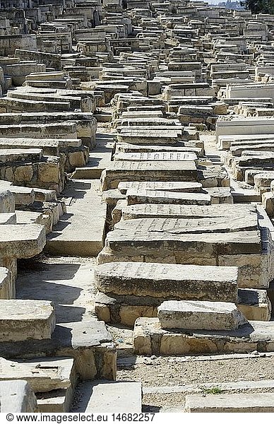 geography / travel  Israel  Jerusalem  cemetery  Mount of Olives