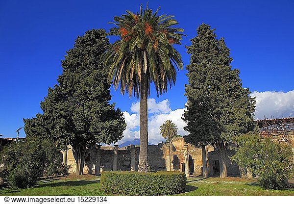 geography / travel  Italy  House of the Faun (Villa del Fauno)  Pompeii  Campania