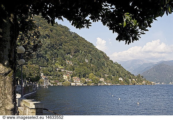 geography / travel  Italy  Regione Piemonte  Lago Maggiore  Cannero Riviera  village