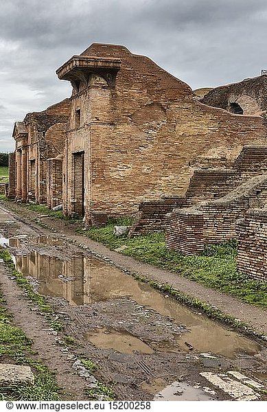 geography / travel  Italy  Ruins of ancient Roman Ostia Antica  Lazio