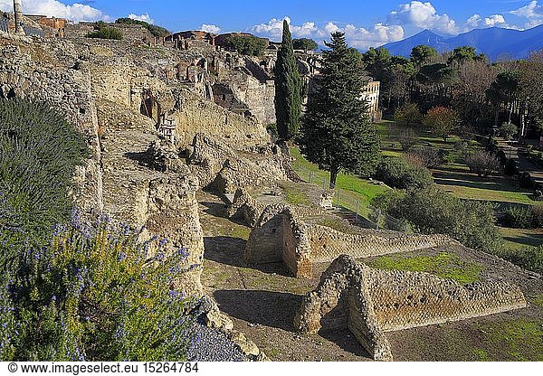 geography / travel  Italy  Suburban substructions  Pompeii  Campania