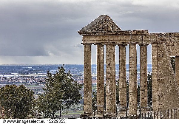 geography / travel  Italy  Temple of Hercules (1st century BC)  Cori  Lazio