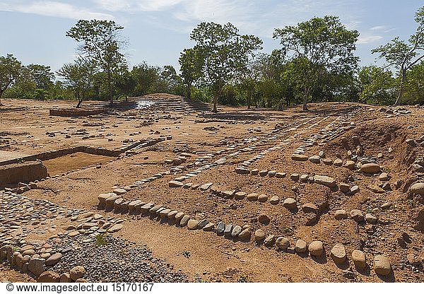 geography / travel  Mexico  Archaeological zone of Xiuacan  La Soledad de Maciel  near Petatlan  Guerrero state  Mexico