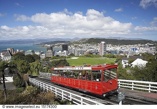 Geography / travel  New Zealand  Cable Car  Wellington  North Island