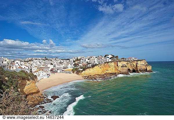 geography / travel  Portugal  Carvoeiro  townscape