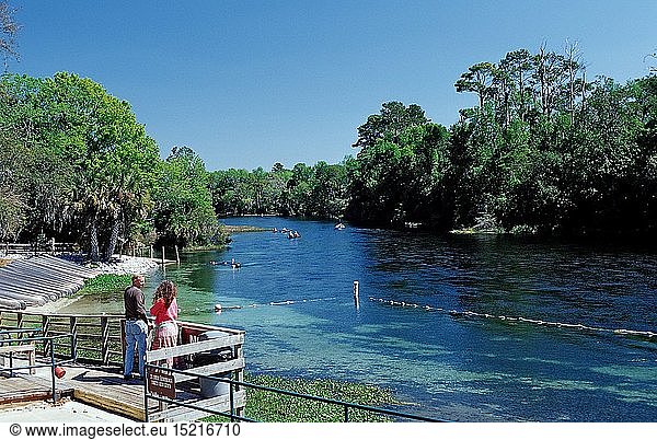 geography / travel  Rainbow River  USA  Florida  FL
