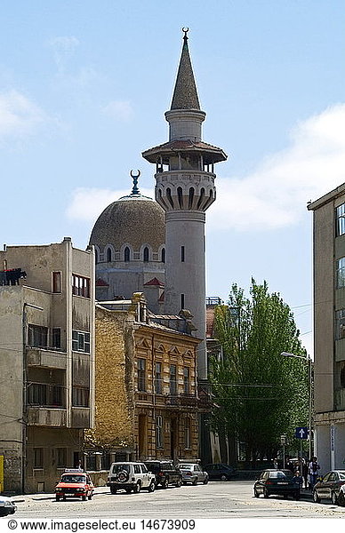 geography / travel  Romania  Constanta  buildings  mosque  exterior view  minaret