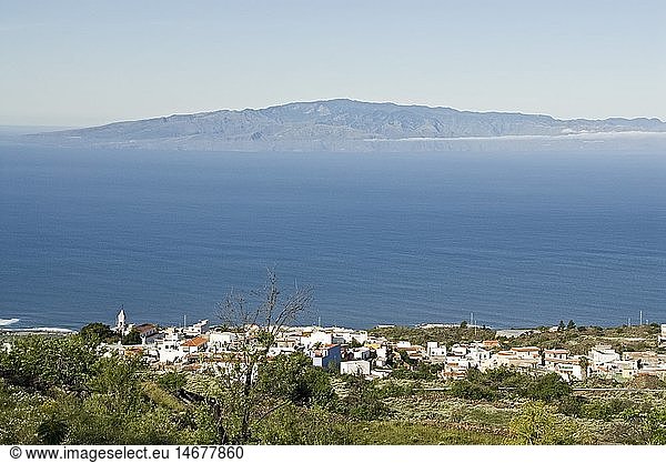geography / travel  Spain  Canary Islands  Tenerife  Chio  city views / cityscapes  village  Island La Gomera