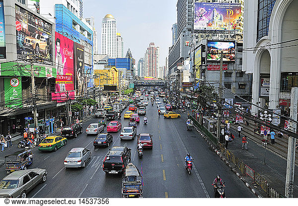 geography / travel  Thailand  Bangkok  Phetburi Road