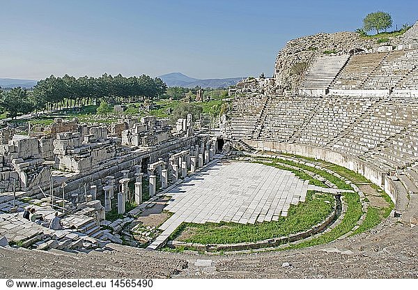 geography / travel  Turkey  Ephesus  theatre / theater