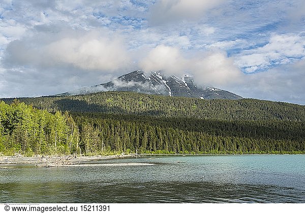 geography / travel  USA  Alaska  Kenai Lake  Seward  Chugach National Forest  Kenai Peninsula