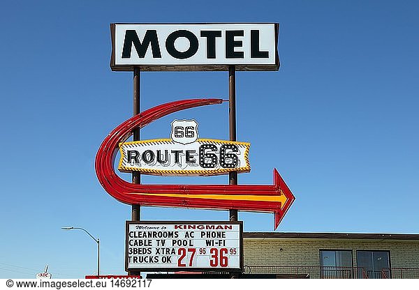 geography / travel  USA  Arizona  motel on Route 66