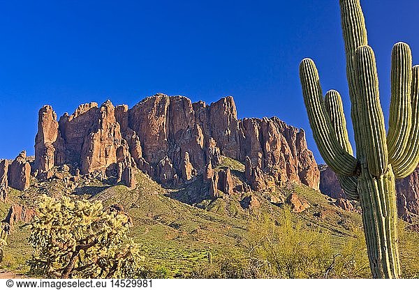 geography / travel  USA  Arizona  Phoenix  Superstition Mountains  Lost Dutchman State Park  Arizona