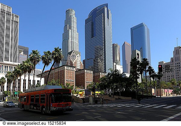 geography / travel  USA  California  Los Angeles  Pershing Square  downtown Los Angeles
