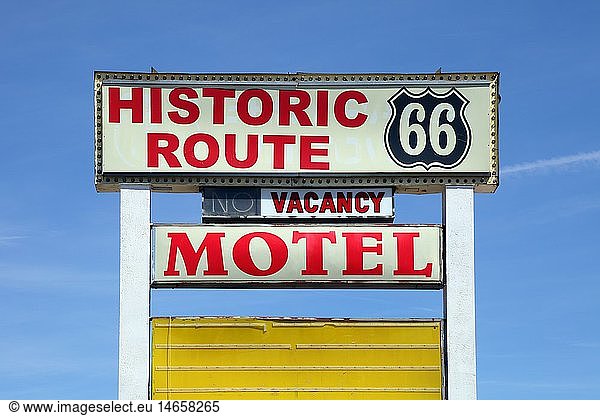 geography / travel  USA  New Mexico  Motel on Route 66