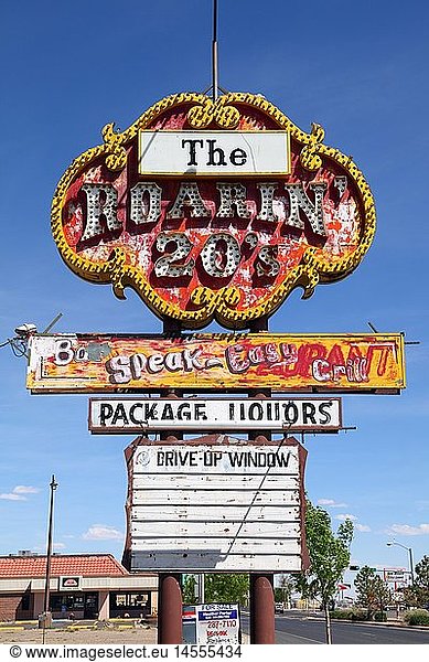 geography / travel  USA  New Mexico  The Roaring 20's on Route 66