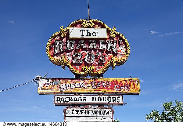 geography / travel  USA  New Mexico  The Roaring 20's on Route 66
