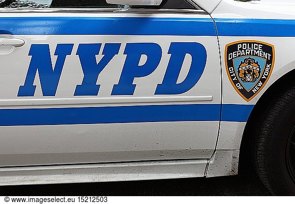 geography / travel  USA  New York  New York City  NYPD (New York policy Department)  police car
