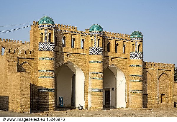 geography / travel  Uzbekistan  Khiva  historic old town  city gate