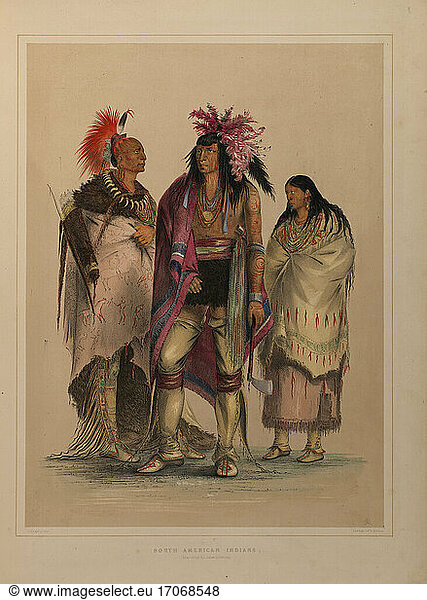 George Catlin  NJ 1872. North American Indian Portfolio  1844. Graphic art  twenty-five lithographs on paper.
Inv. Nr. 2002.68
Washington  Smithsonian American Art Museum.