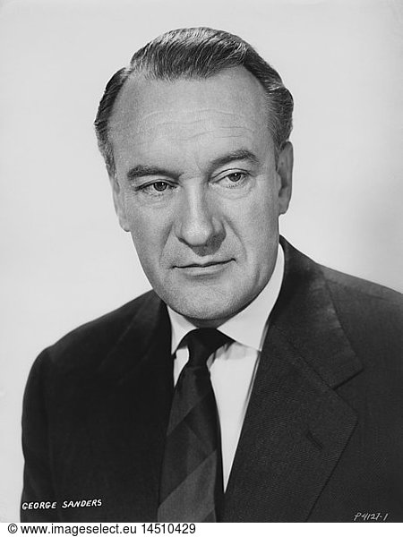 George Sanders  Publicity Portrait for the Film  That Certain Feeling  Paramount Pictures  1956