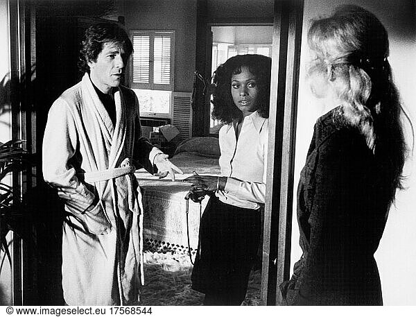 George Segal  Annazette Chase  Susan Anspach  on-set of the Film  'Blume in Love'  Warner Bros.  1973