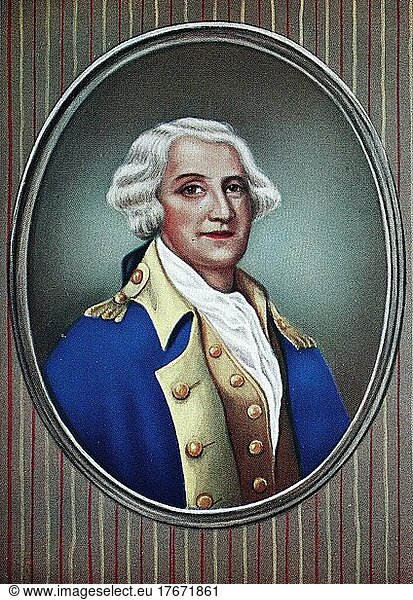 George Washington  February 22  1732  December 14  1799  was an American soldier  farmer  land investor  politician and statesman who served as the first President of the United States from 1789 to 1797  Historical  digital reproduction of an original 19th-century original