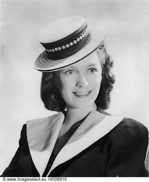 Geraldine Fitzgerald  Publicity Portrait  Warner Bros.  1939