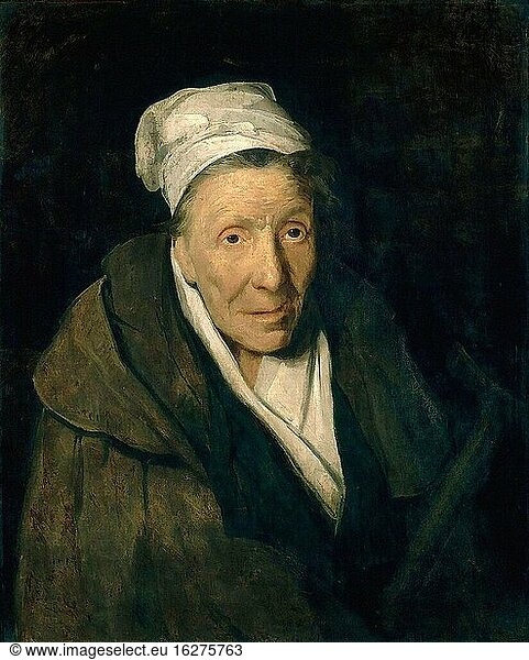 Gericault Th?odore - the Woman with Gambling Mania - French School - 19th Century.