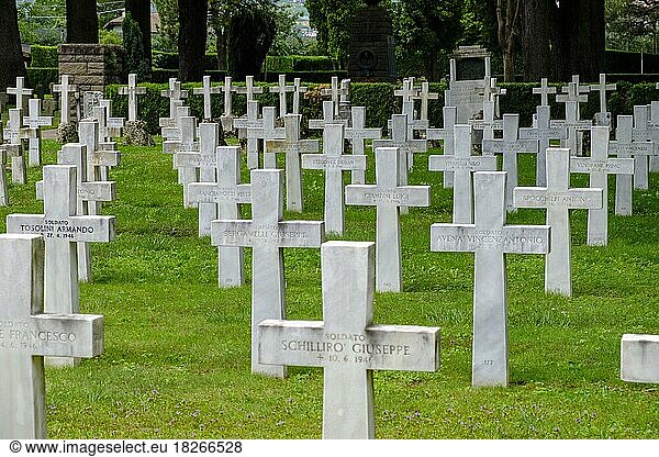 German  Austrian  Hungarian  Italian military cemetery  war graves  graves  cemetery  Merano  South Tyrol  Italy  Europe