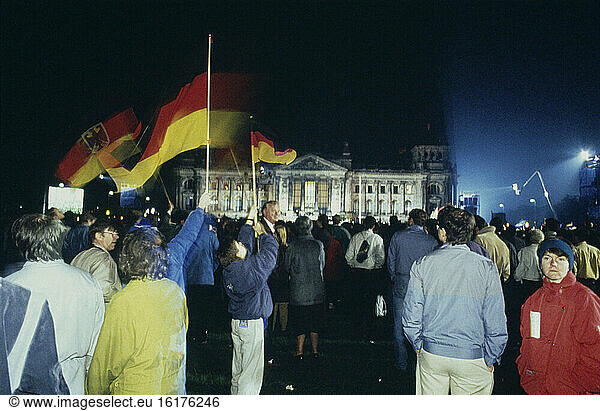 German Reunification / Berlin/ 3/10/1990