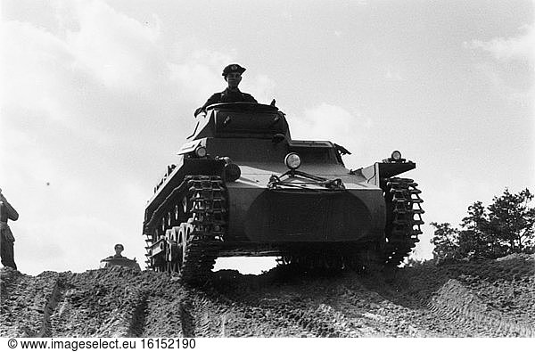 German tank / Wehrmacht / Training