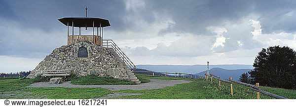 Germany  Baden-Württemberg  Schwarzwald  Kandel Summit  Gazebo