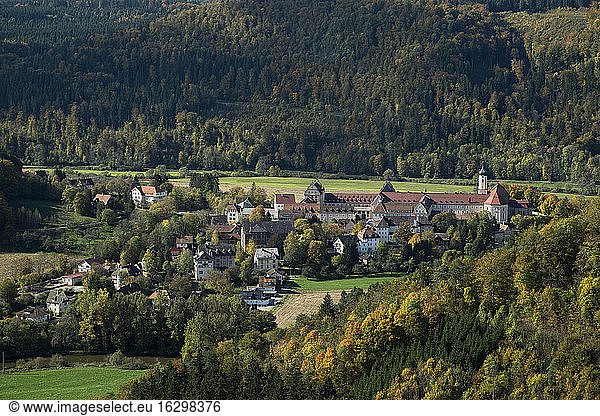 Germany  Baden-Wuerttemberg  Benedictine abbey Beuron