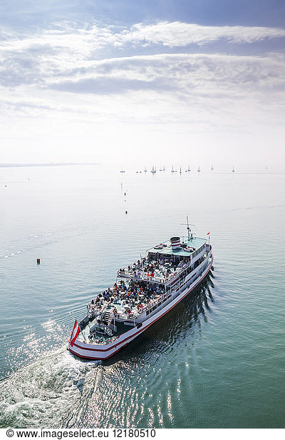 Germany  Baden-Wuerttemberg  Friedrichshafen  Lake Constance  Ferry