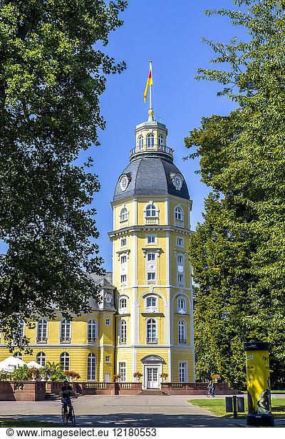 Germany  Baden-Wuerttemberg  Karlsruhe  Karlsruhe Palace