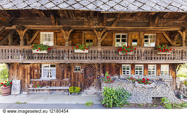Germany  Baden-Wurttemberg  Black Forest  Gschwend  historical Black Forest farmhouse