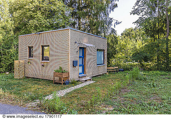 Germany  Baden-Wurttemberg  Schorndorf  Tiny wooden house