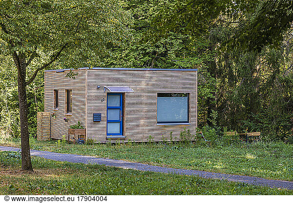 Germany  Baden-Wurttemberg  Schorndorf  Tiny wooden house