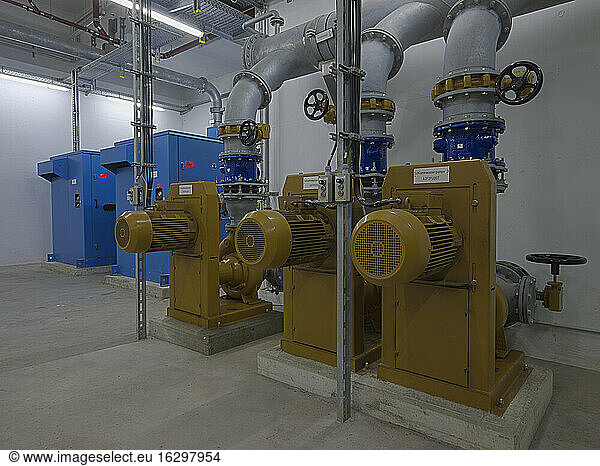 Germany  Baden-Wurttemberg  Water treatment plant  compressor station