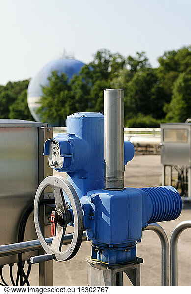 Germany  Baden-Wurttemberg  Water treatment plant  valve