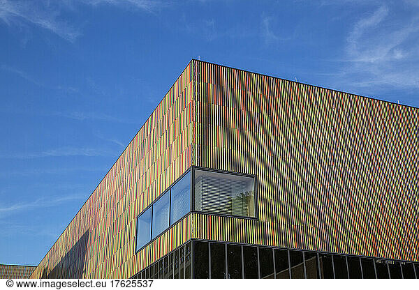 Germany  Bavaria  Munich  Colorful exterior of Brandhorst Museum
