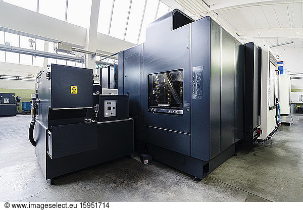 Germany  Bavaria  Munich  Production hall machinery