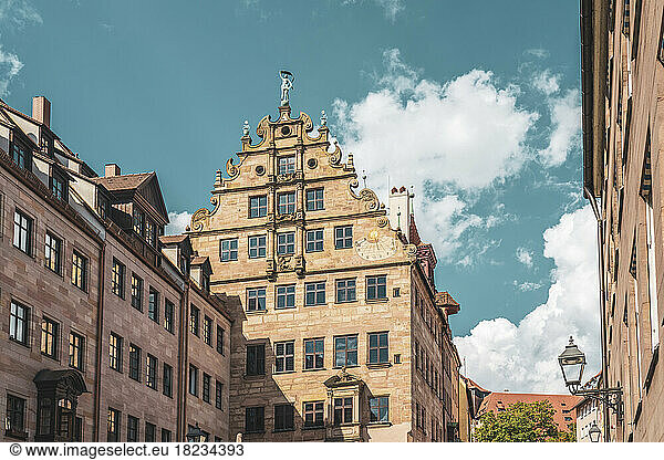 Germany  Bavaria  Nuremberg  Exterior of City Museum in Fembo house