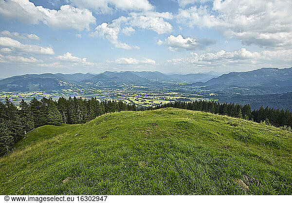 Germany  Bavaria  View of Blomberg