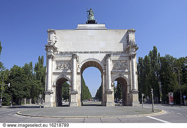 Germany  Bavaria  View of triumphal arch