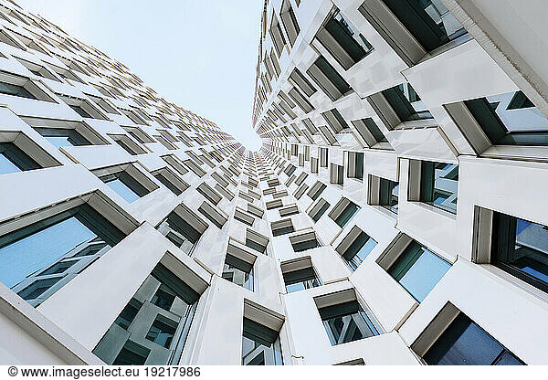 Germany  Berlin  Exterior of modern office building