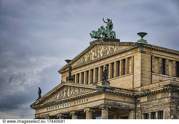 Germany  Berlin  Facade of Konzerthaus Berlin