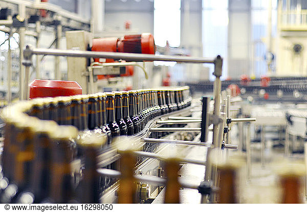 Germany  Bottling system in brewery